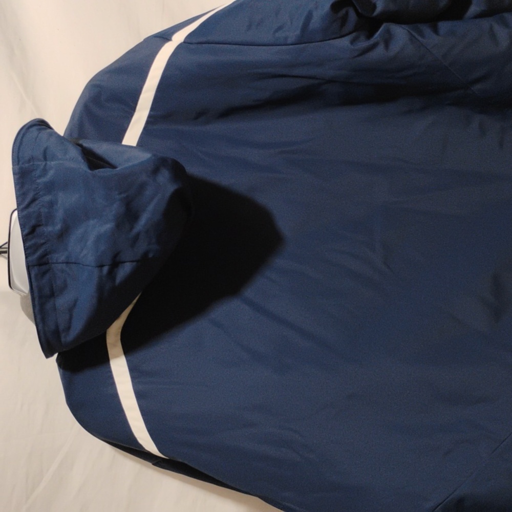 SALE! RARE! NWOT ADIDAS Notre Dame Climaproof Winter Y2K Coat Velcro/Zip Sz.L - Picture 8 of 15